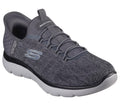 Skechers Men's Summits Key Pace Hands Free Slip-in Sneaker,Charcoal/Black,11 Wide 🍁 All In One Marketplace Canada