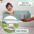 Ingenuity Tuckaway Toddler Tub, Converts Shower to Tub, Folds to Store, Easy to Clean, No Assembly Required, 12M-5Y 🍁 All In One Marketplace Canada