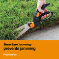 Fiskars Shear Ease Grass Shears - 5" Stainless Steel Blades - 360-Degree Swivel Blade Plant Cutting Scissors - Garden Shears and Grass Cutter 🍁 All In One Marketplace Canada