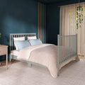 Dream On Me Synergy 5-in-1 Convertible Crib in Cool Grey, Greenguard Gold Certified, BSA Certified, 3 Mattress Height Settings, Classic Nursery Furniture 🍁 All In One Marketplace Canada