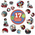 Radio Flyer Busy Buggy, Sit to Stand Toddler Ride On Toy, Ages 1-3, Red 🍁 All In One Marketplace Canada