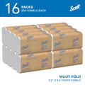 Scott Professional Universal Multifold Paper Towels, Bulk (01840), Absorbency Pockets, White, 9.2"x9.4" Towel, Compressed, Compact (250 Sheets/Pack, 16 Packs/Case, 4,000 Sheet Total) 🍁 All In One Marketplace Canada