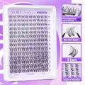 Wispy Lash Clusters Invisible Band Natural Lash Extensions Waterproof 8-16mm Cluster Eyelash Extension D Curl DIY Individual Cluster Lashes by ALICE 🍁 All In One Marketplace Canada