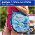 SwimWays Baby Spring Float, Baby Pool Float with Canopy, Swim Training PFD, Swimming Pool Accessories for Babies and Toddlers 9-24 Months, Shark 🍁 All In One Marketplace Canada