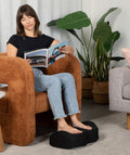 Everlasting Comfort Foot Rest for Under Desk at Work - Memory Foam Office Foot Stool & Under Desk Footrest Leg Elevation Pillow for Gaming & Home Office, Supports Posture 🍁 All In One Marketplace Canada