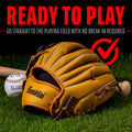 Franklin Sports Baseball and Softball Glove - Field Master - Baseball and Softball Mitt - Adult and Youth Glove - Outfield - Left Hand Throw - 13" 🍁 All In One Marketplace Canada