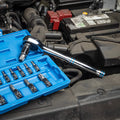 Neiko 03117A 1/2 Inch Ratchet Wrench, 100-Tooth Reversible Ratchet, 3.6 Degree, Quick Release 1/2 Drive Ratchet, 10" Long Handle Ratchet, Oval Head Socket Wrench, CR-V Steel Half Inch Rachet Wrench 🍁 All In One Marketplace Canada