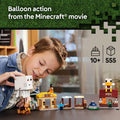 LEGO Minecraft The Ghast Balloon Village Attack- Toy Building Set for Kids, Girls and Boys Ages 10+ - Includes Steve, Natalie, and Dawn Minifigures - Birthday Gift Idea - 21273 🍁 All In One Marketplace Canada