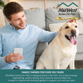 MidWest Homes for Pets 30-Inch New World Crate for Medium Breeds, 21-40 lbs, Single Door Folding Dog Crate, Leak-Proof Tray & Secure Latch, Portable, Durable & Easy to Assemble 🍁 All In One Marketplace Canada