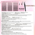 Goddvenus Lash Clusters Kit 9-14mm 300pcs Wispy Eyelash Cluster Lashes Natural DIY Lash Extension Kit Short Cluster Eyelash Extensions C Curl 🍁 All In One Marketplace Canada