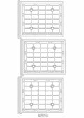 Deco Stickers - Window Panes