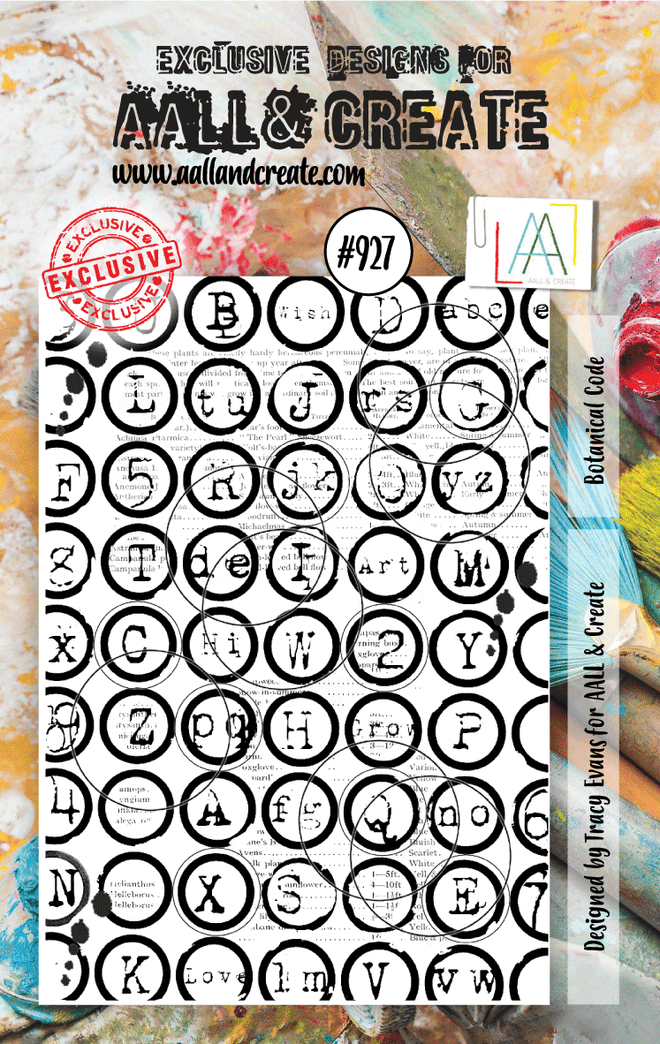 AALL and Create Stamp Set - 927 - Botanical Code