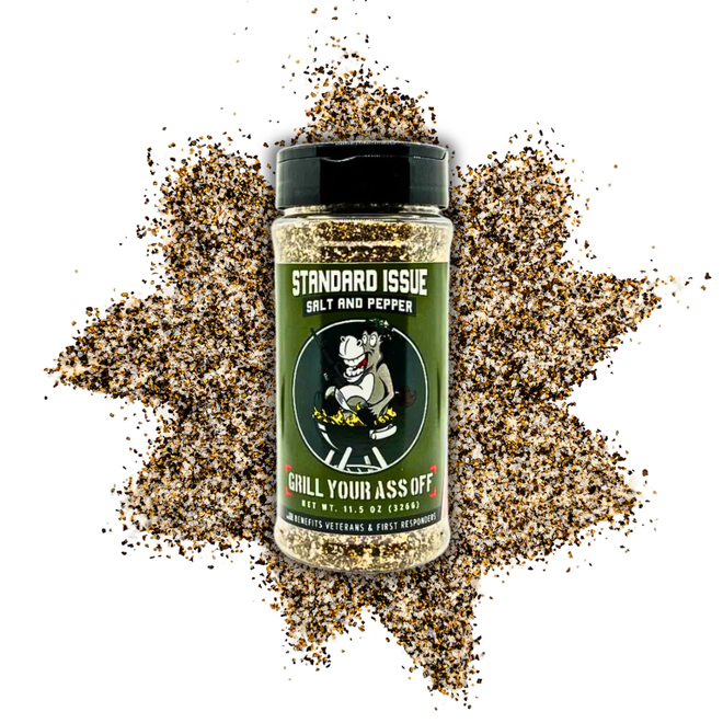 Grill Your Ass Off - Standard Issue Salt & Pepper Seasoning