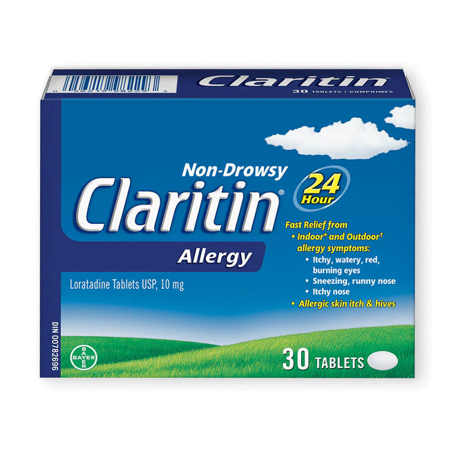 Claritin Non-Drowsy 24hour Allergy Relief Tablet - 30s