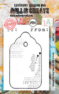 AALL and Create A7 Stamp Set - #984 - Tag O Tag