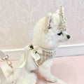 Dog Harness & Leash Set | Fiona Tweed Bow Walking Set