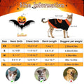 Pumpkin Bat Dog Sweater | Halloween Dog Costume