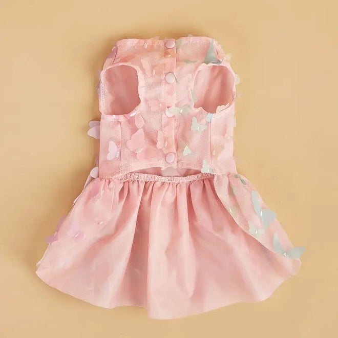 Butterfly Princess Dog Dress | Party Outfit