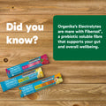 Organika Canadian-Made Electrolytes Powder with Vitamin C & Prebiotic Fibre - Sugar-Free Hydration Drink Mix Variety Pack - Lemonade, Raspberry & Pineapple Passionfruit - 21 Single-Serve Sachets x 3.5g 🍁 All In One Marketplace Canada
