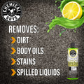 Chemical Guys Foaming Citrus Fabric Clean Carpet And Upholstery Shampoo And Odor Eliminator, Safe for Cars, Trucks, SUVs, Motorcycles, RVs & More, 473 ml, 2 Pack 🍁 All In One Marketplace Canada