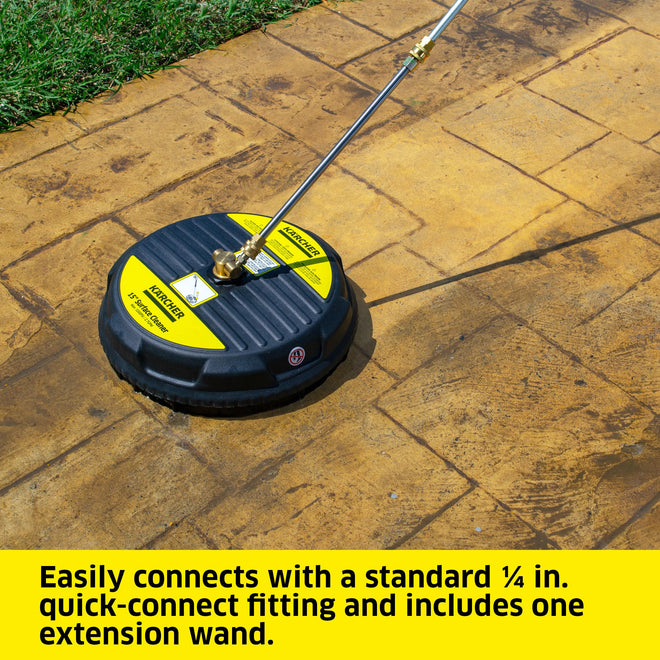Karcher Universal 15" Pressure Washer Surface Cleaner Attachment, Power Washer Accessory - 1/4" Quick-Connect, 3200 PSI 🍁 All In One Marketplace Canada