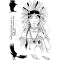 Spirit Warrior A5 Clear Stamp Set