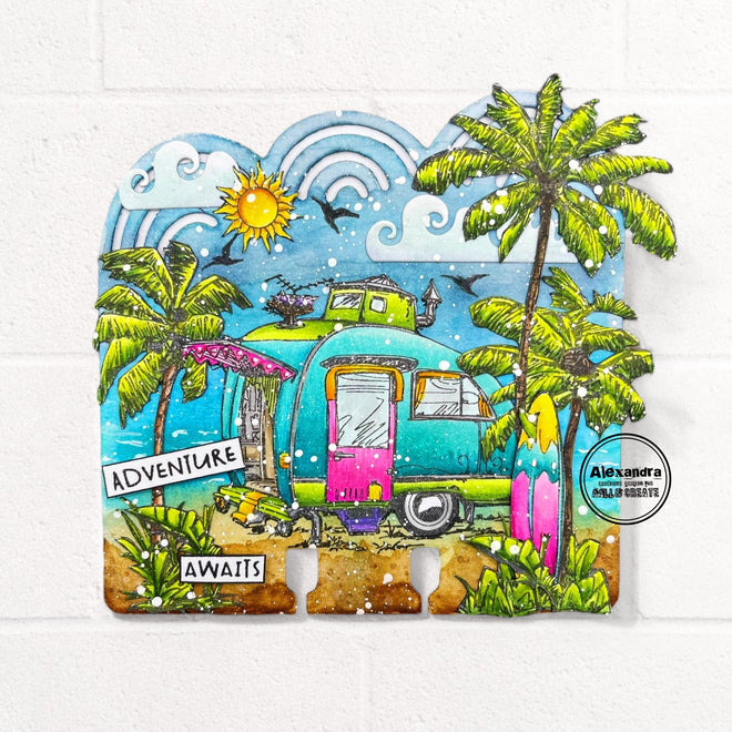 AALL and Create - Die-Cutting Die Set - Sunshine Splendour