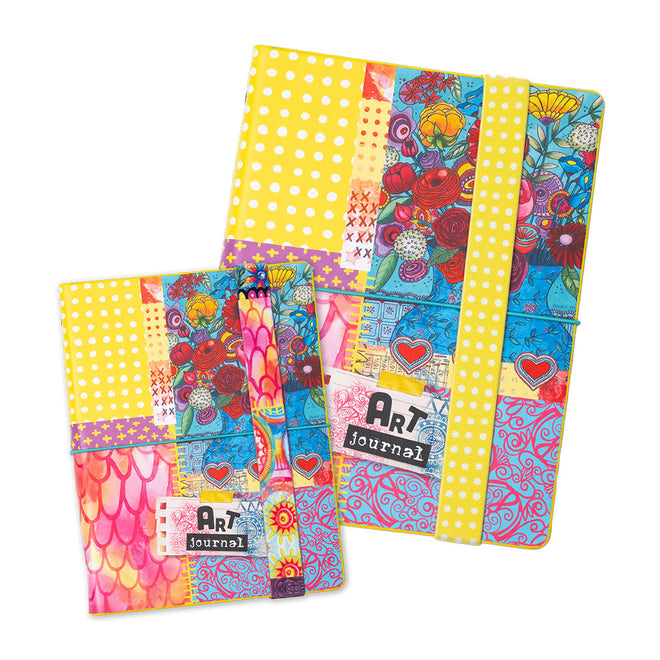 ABM Elastic Journal Bands For The Perfect Size Journal Art By Marlene 2 Pieces