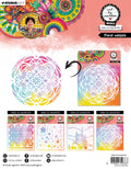 ABM Mask Floral Mandala Art by Marlene 1 Pieces