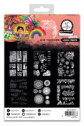 ABM Rub-Ons Lovely Prints, White Art By Marlene 6 Sheets
