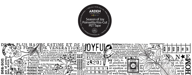 Arden Creative Studio Season of Joy Journal Continuous PET Tape