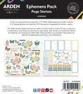 Arden Creative Studio Page Starters Ephemera Pack