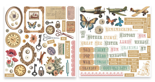 Arden Creative Studio Remembering… Ephemera Pack