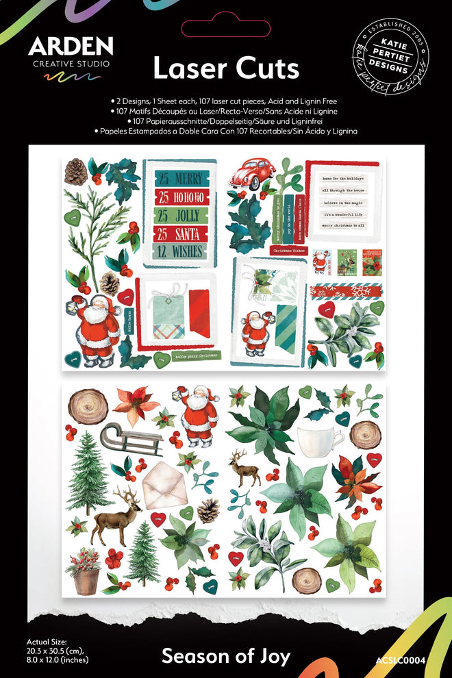 Arden Creative Studio Season of Joy Laser Cuts