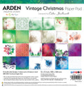Arden Creative Studio Vintage Christmas 12in x 12in Paper Pad