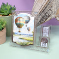Foiled Pattern Acetate Stepper Cards