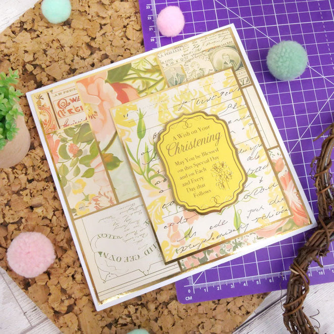 Adorable Scorable Designer Card Packs - Botanical Scrapbook