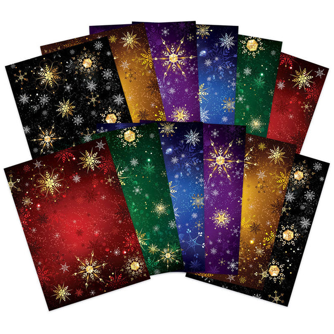 Adorable Scorable Designer Card Packs - Shimmering Snowflakes