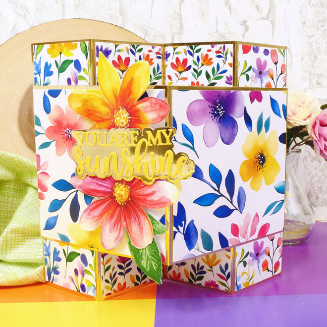 Adorable Scorable Designer Card Packs - Rainbow Florals