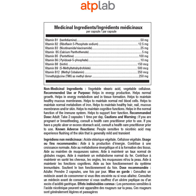 ATP Lab METHYL SYNER-B, 60 VCaps