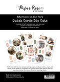 Afternoon in the Park Quick Card Die Cuts 34374