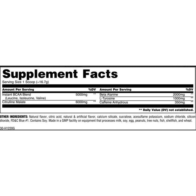 Animal FURY (Pre-Workout), 30 Servings