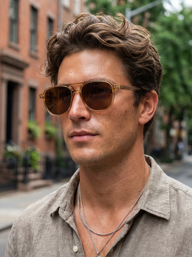 Boléro Zephyr — Retro Aviator Sunglasses