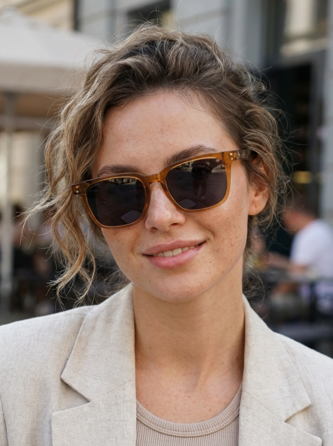 Boléro Vale — Classic Square Sunglasses