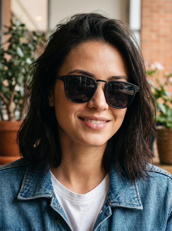 Boléro Maven — Square Keyhole Sunglasses