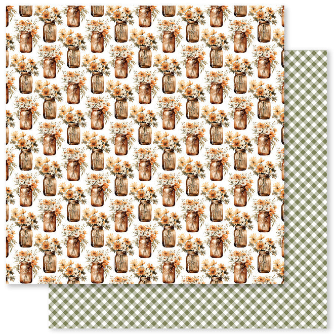 Autumn Florals E 12x12 Paper (12pc Bulk Pack) 32976