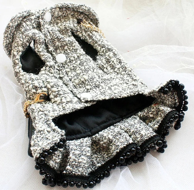 Dog Dress Set | Chewnel Elegance Dog Dress with Purse