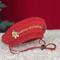 Gingerbread Christmas Dog Sweater – Holiday Knit Winter Outfit for Dogs