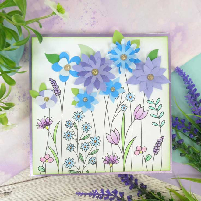 Build-a-Bouquet 6" x 6" Card Fronts