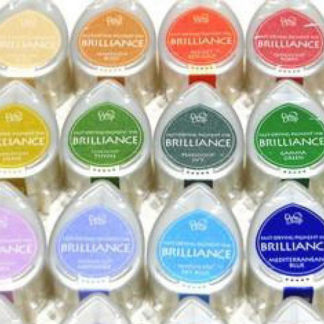 Tsukineko Brilliance Dew Drops Pigment Ink Pad